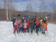 Новогодняя лыжная гонка Новогодняя лыжная гонка